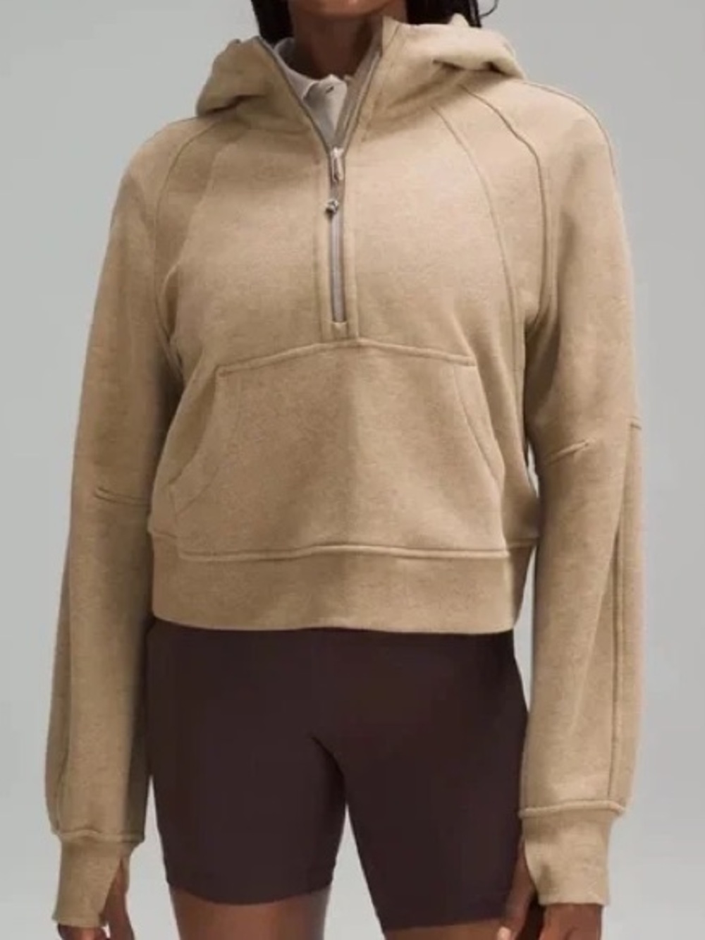 Lululemon Scuba 1/2
Half Zip Heathered Allspice